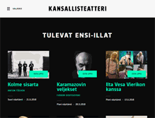 Tablet Screenshot of kansallisteatteri.fi
